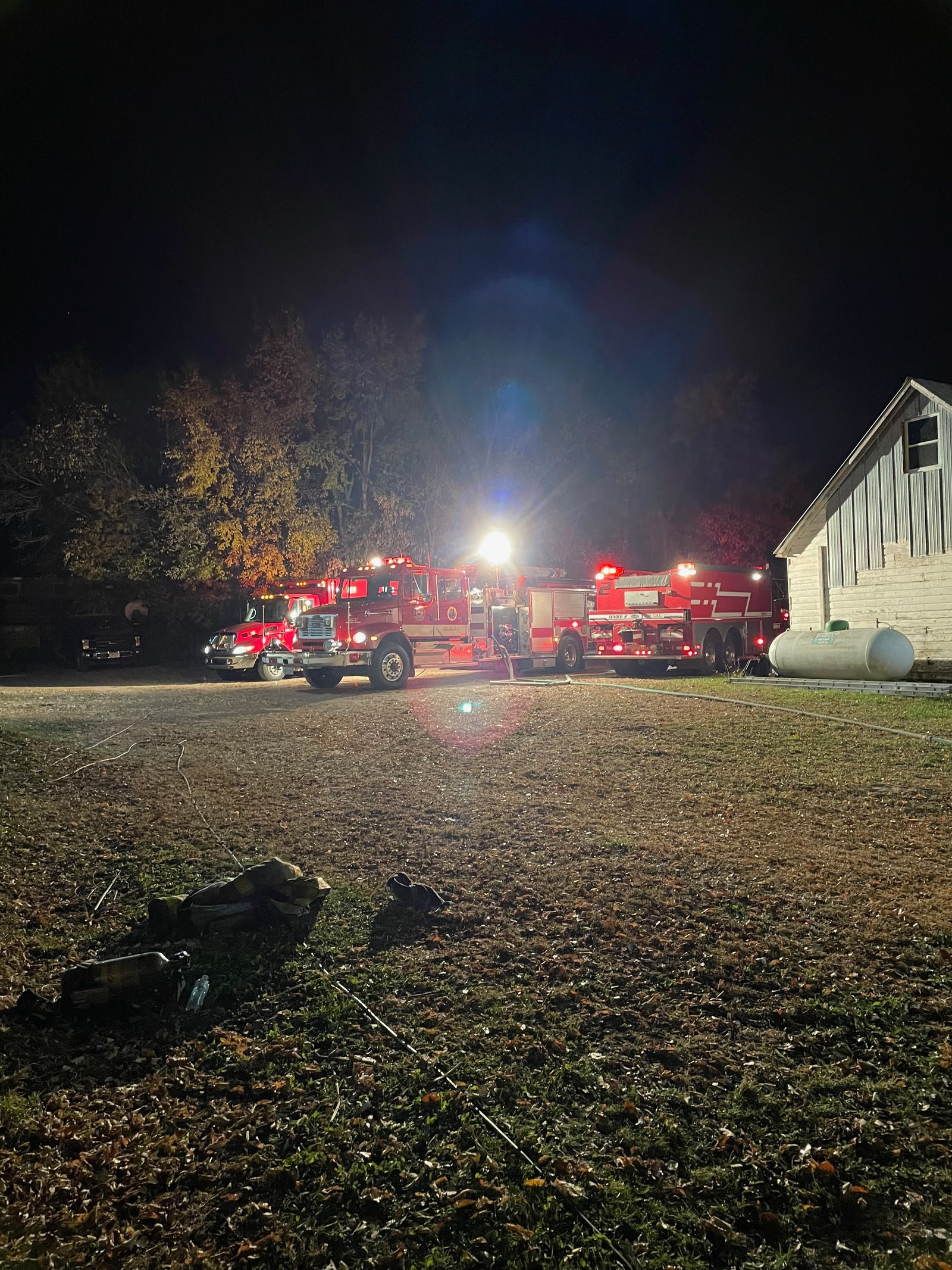 2022-10-22 Grain Bin Fire